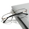 2024 Men's Anti-Blue Light Metal Business Glasses: Anti-Radiation Optical Frames
