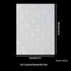 5 Pezzi Pellicola Plastificatrice Olografica A4 Impermeabile Trasparente Foglio Adesivo Autoadesivo Cuore Stelle Pellicola Plastificatrice a Freddo Trasparente