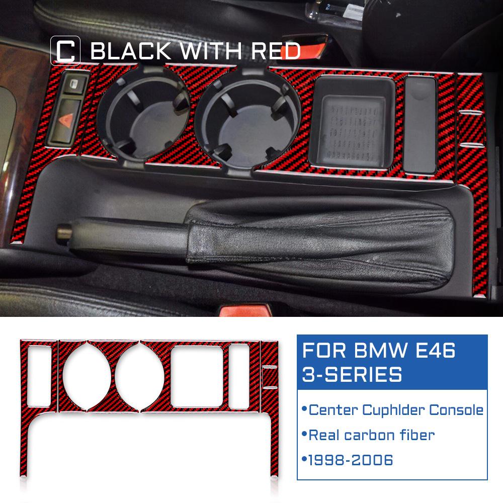 Kohlefaser-Schaltmanschetten-Set für BMW 3er E46 1998-2006