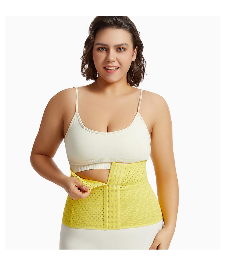 Belly Belt Female Postpartum Girdle Belly Waist Skeleton Breathable Plastic Waist Belt Body Shaping Underwear Sports Girdle Waist Belt Waist Seal