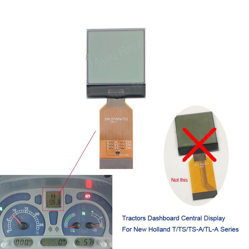 For Tractors New Holland T Series TS Series TLA Series TSA Series 2004~2008 Instrument Cluster Dashboard LCD Screen Display