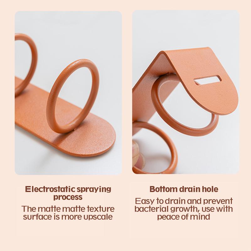 1PC Wall-Mounted Electric Toothbrush Holder Razor Holder Storage Self-AdhesiveToothbrush Organizer Bathroom Accessories