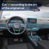 Car Interior TPU Protector Anti-scratch Film For Honda Civic 2022-2025 Auto Protective Transparent Anti-tear Sticker Accessories
