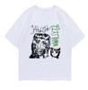 Summer Fashion Classic Pattern Printed Tshirt For Unisex And Unisex Beautiful Fashion Tshirt Summer Pure Cotton Short Sleeve Loose