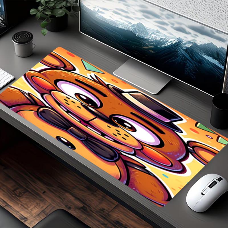 Ποντικοουαλί Five Nights at Freddy's, για Πληκτρολόγιο Pad Laptop PC Mat για Γραφείο Οικιακή Χρήση, Διακόσμηση Γραφείου, Τέλειο Δώρο Γενεθλίων για Παίκτες