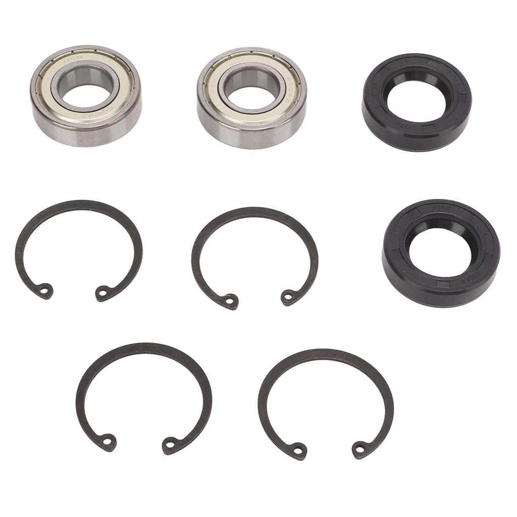 Axle Shaft Bearing and Seal Kit, 2 Set Rear Axle Shaft Bearing and Oil Seals 611931 70181G01 Replacement for Marathon Medalist