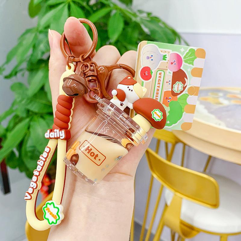 Yunnan Mushroom Original Cartoon Keychain Plush Accessory For Gifts S And