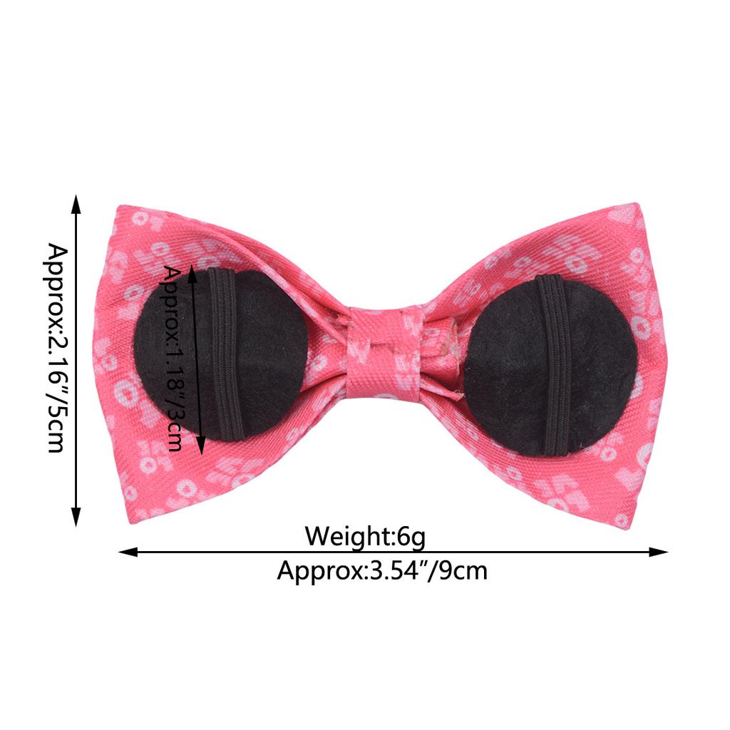 50/100pcs Valentine's Day Dog Bowties Removable Love Dog Bow Ties Dog Collar Accessories For Dogs Dog Neckties Supplies