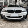 Car Front Bumper Lip Spoiler Splitter Diffuser For BMW 5 Series G30 G31 520i 530i 540i M-Sport 2017-2020 Bodykits Tuning Black