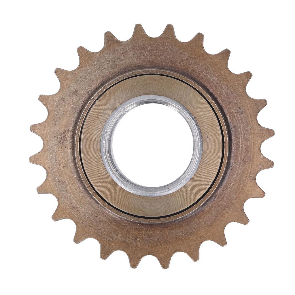 24T Bike Single Speed Flywheel Threaded One Speed Bicycle Freewheel Cycling Replacement Accessory