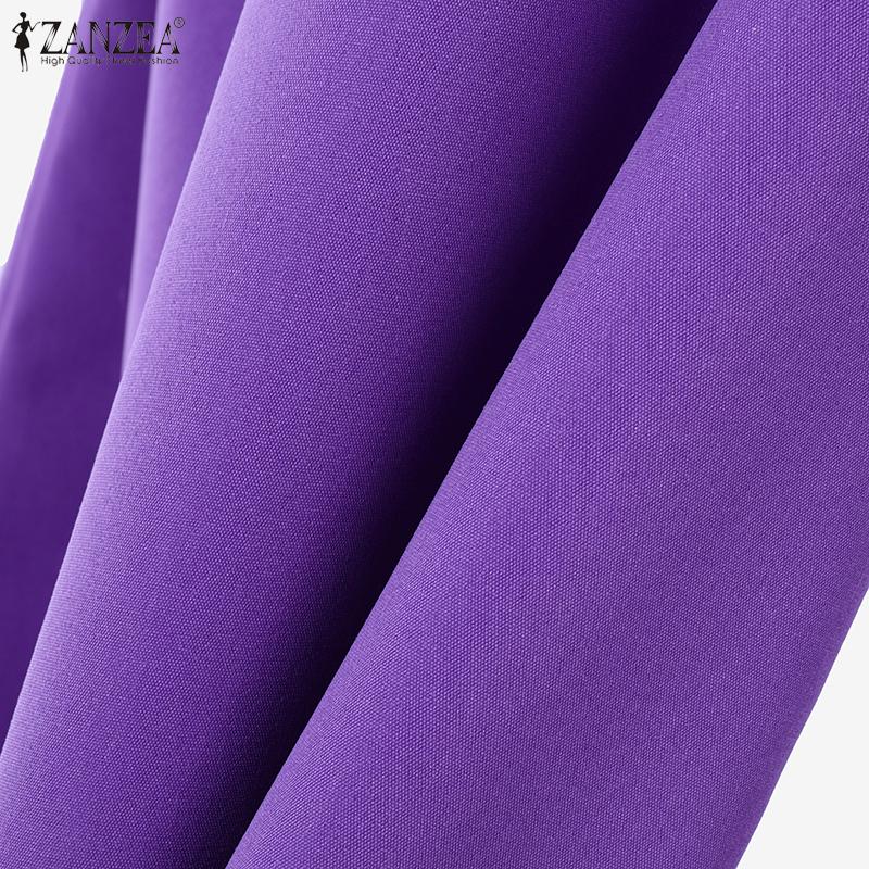 ZANZEA Bluză și fuste cu jumătate de mânecă pentru femei Seturi de costume casual din două piese