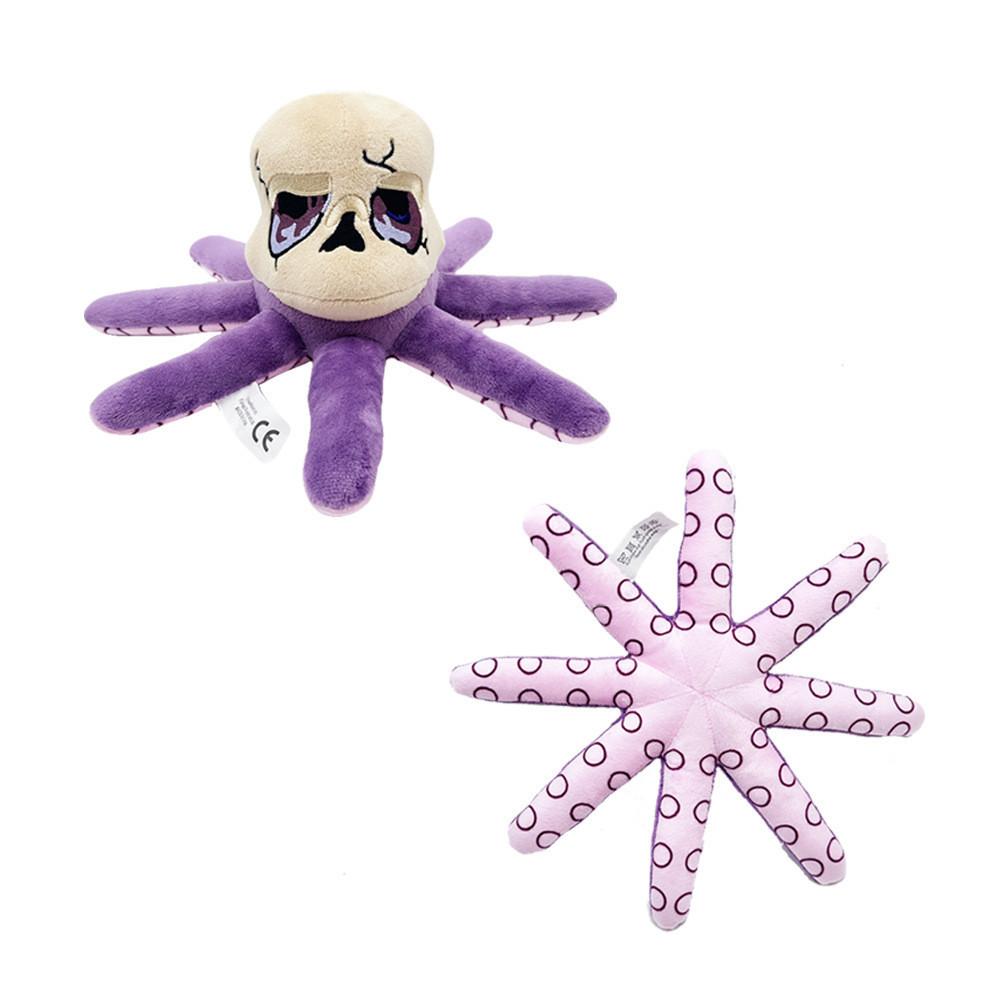 Terry Il Teschio-Polpo Peluche Giocattolo Figura Orrore Polpo Animale di Peluche Bambola 28*12cm