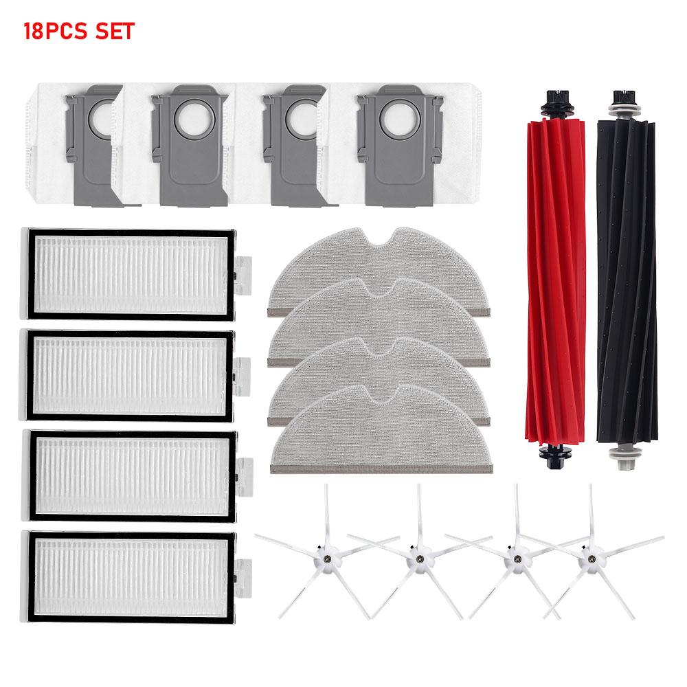 For Roborock Q8 Max Q8 Max+ Q5 Pro Q5 Pro+ Robot Vacuum Cleaner Replacement Parts Mop Dust Bag Main Side Brush HEPA Filter Parts
