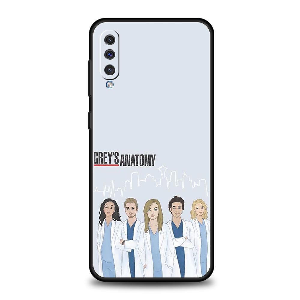 Greys Anatomy Phone Case for Samsung Galaxy A56 A54 A42 A36 A34 A26 A24 A16 A14 A12 A06 A50 A52 A10 5G Soft TPU Shell Fundas Bag