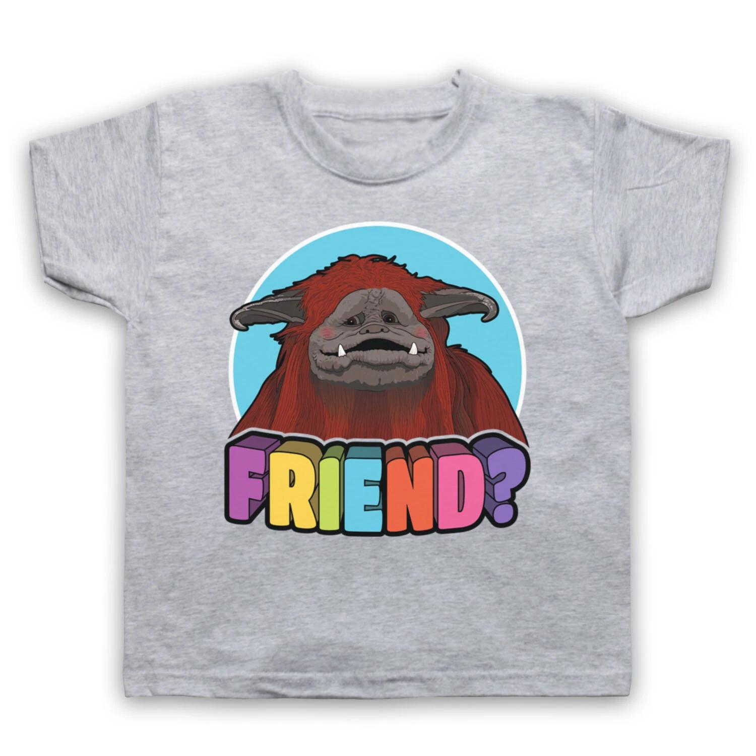 

LABYRINTH LUDO FRIEND FANTASY FILM BOWIE SARAH GOBLIN KIDS CHILDS T-shirt 110