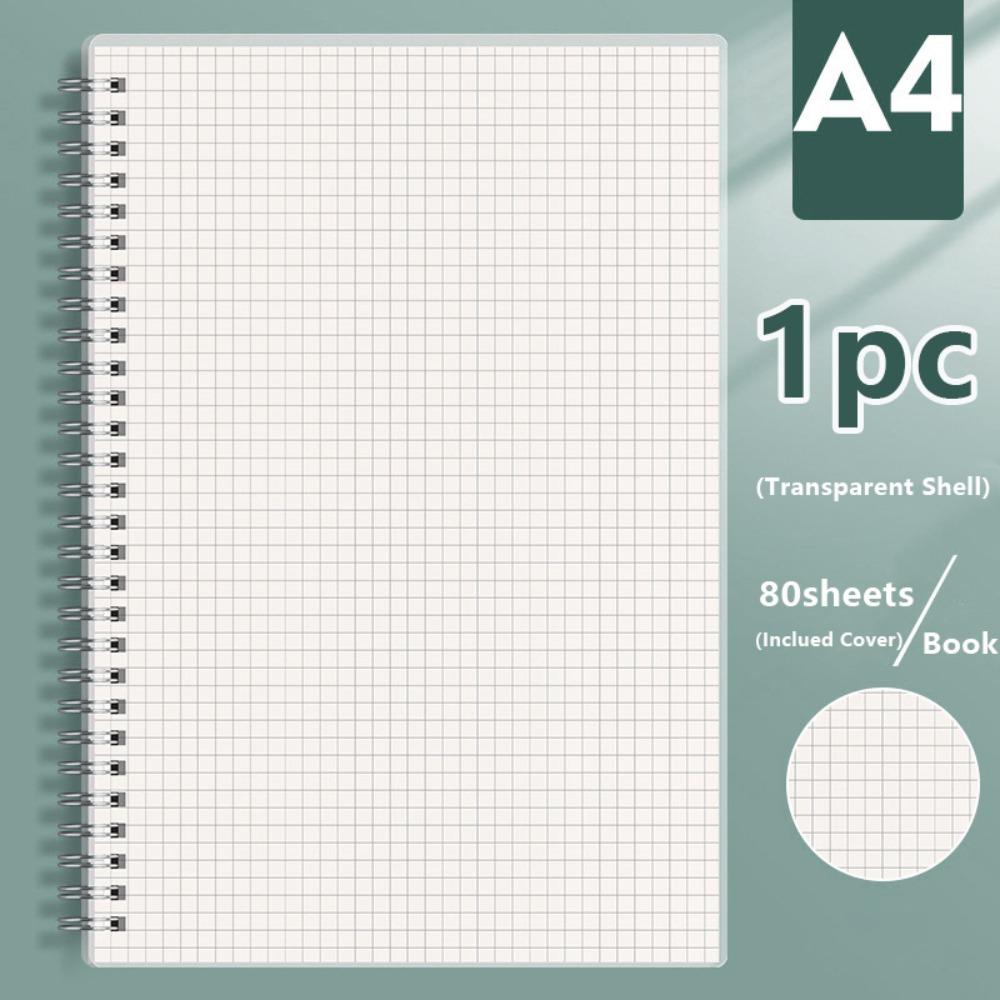 A4/A5/A6/B5 Coil Notebook Grids/Blank/Horizontal Line Memo Pad  School Office Supplies
