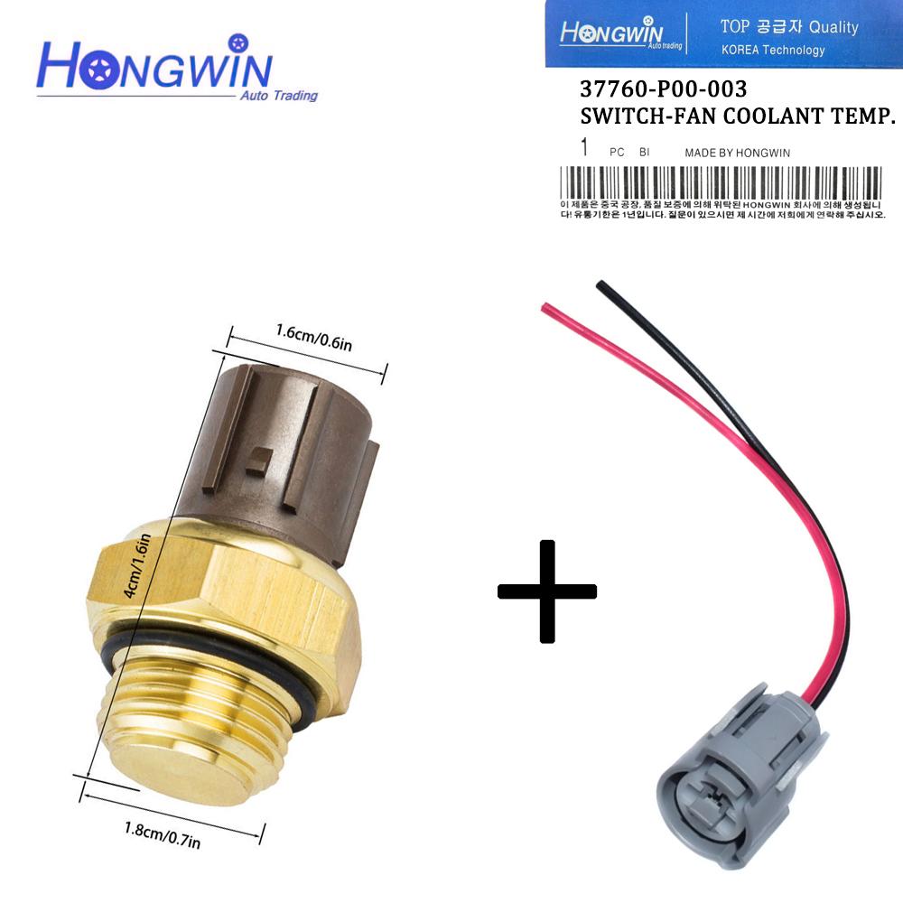 Radiator Coolant Water Temp Fan Switch Temperature Sensor For Honda Acura Pilot Odyssey Isuzu 37870-PJ7-003 37760-P00-003
