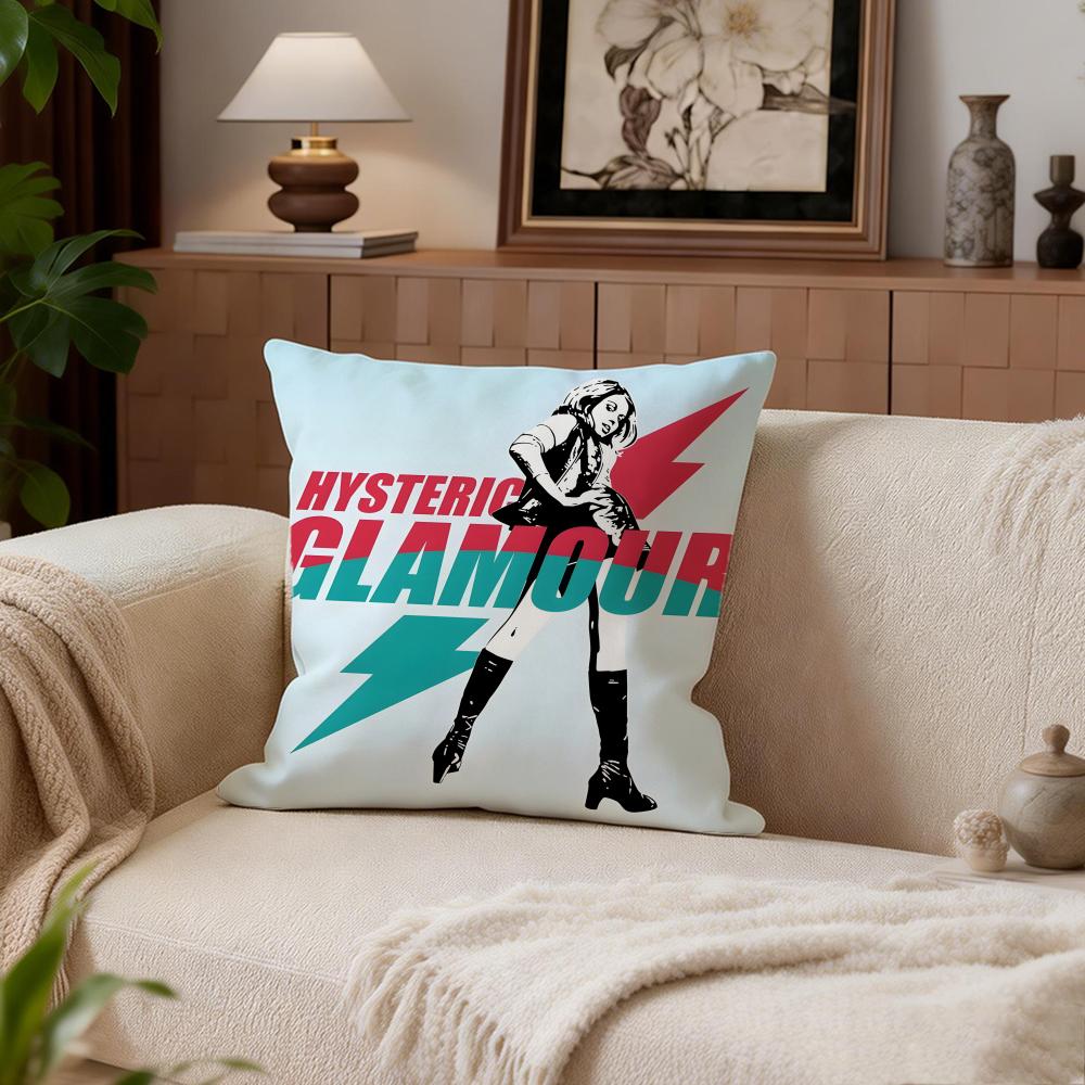 Hysteric Glamour Cushion Cover Cushion Cover Set 4Pcs 50X50 45X45 40X40 Pillowcase Decorative Sofa Home Decor