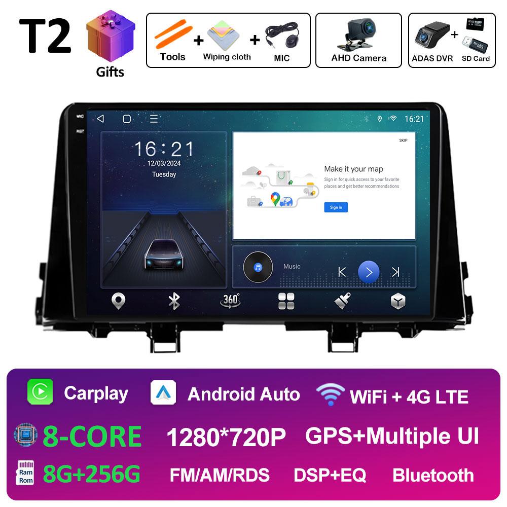 For Kia Morning 3 Picanto 2020 2021 Car Multimedia Video Radio Player Android Smart System Cooling fan DSP Stereo WIFI Head Unit