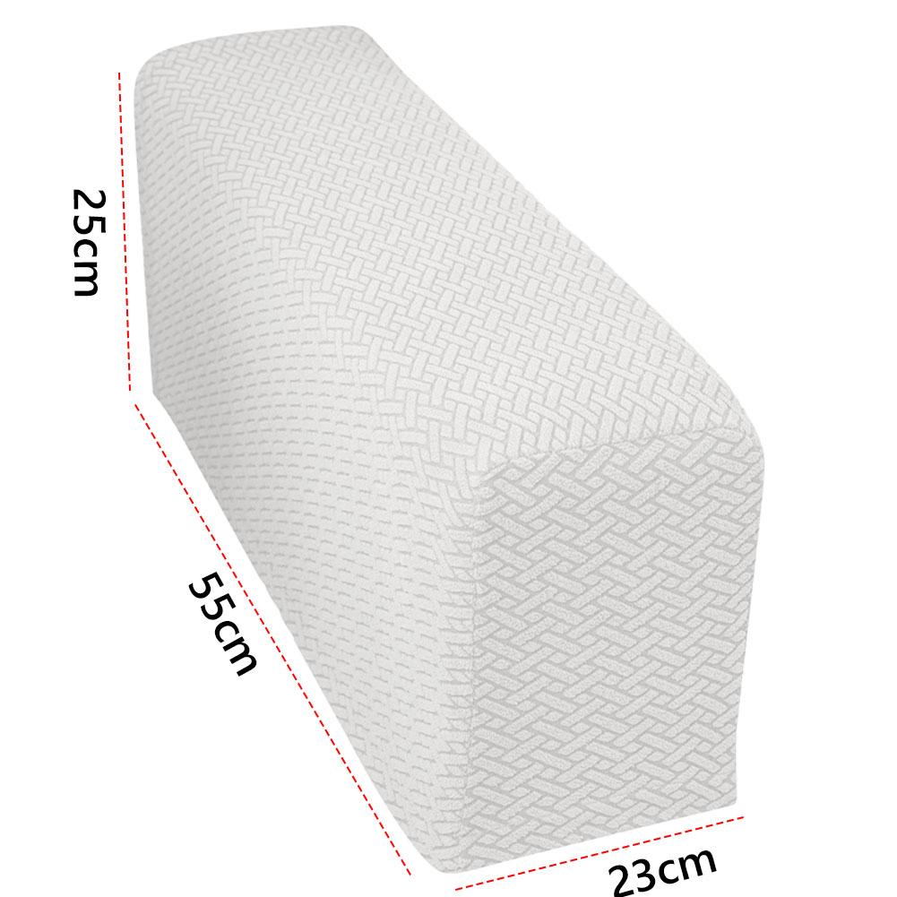 Sofa Arm Covers Elastic Armrest Covers for Chairs and Sofa Washable Armchair Slipcovers Checkered Pattern Armrests Chair Covers