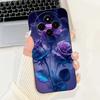 For Xiaomi Redmi 14C 4G Case Poco C75 Fashion Cherry Rose Flower Soft Silicone Cover On Redmi14C Bumper Redmi A4 A3 Pro 5G Funda