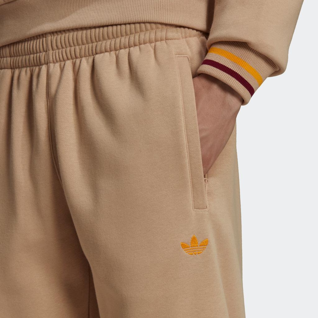 Adidas Varsity Sweat Pants Magic Beige Men Streetwear HY6044