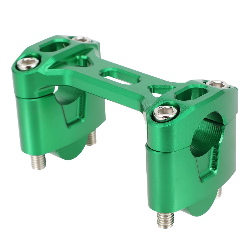 Handlebar Riser Mount For KLX Motorcycles Accessories 22mm CNC Handle Bar Riser Clamp Mount For Kawasaki KLX 110 110L Dirt Bike