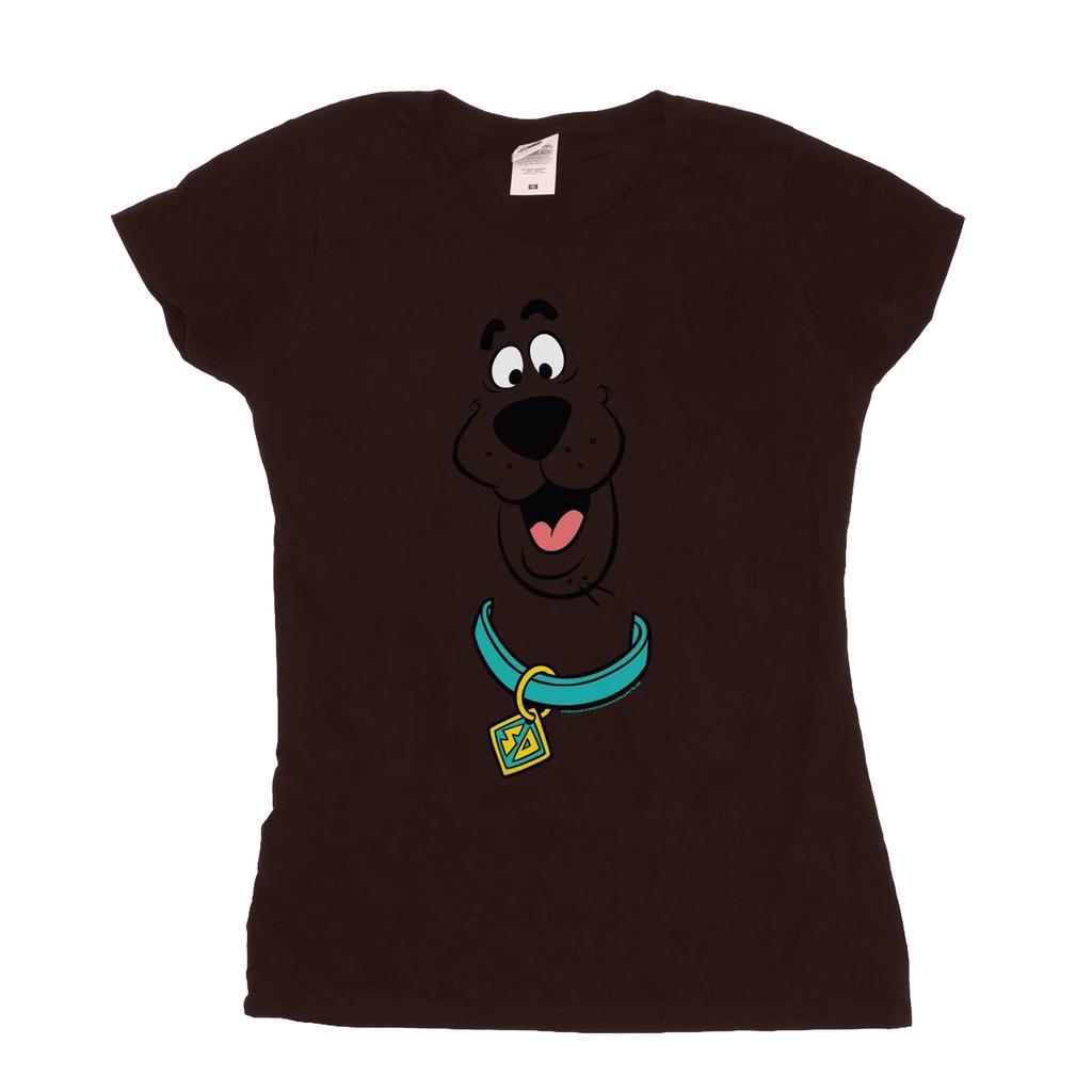 Scooby Doo Womens/Ladies Big Face Cotton T-Shirt