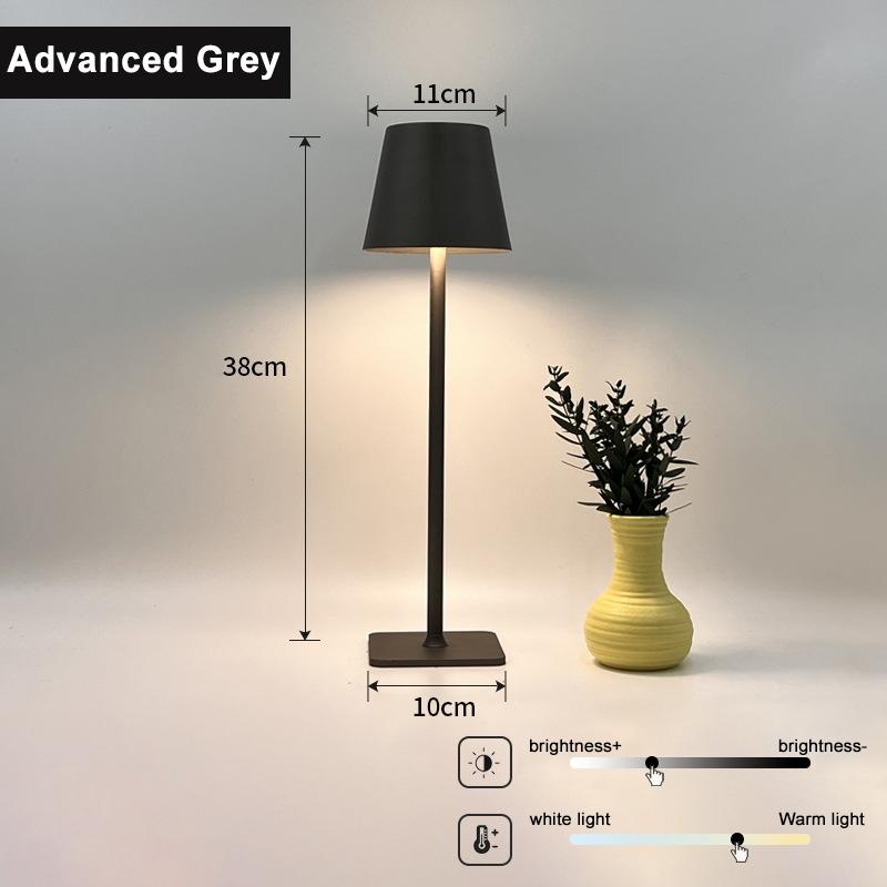 Desk Lamps 3-Color Touch Dimming Eye Protection LED Table Lamp Night Lights USB Plug In Lamps For Study Side Table Mini Bed Side