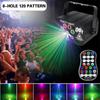 120 Patterns 8 Lens RGB LED Stage Light Disco Party Laser Projector Lamp