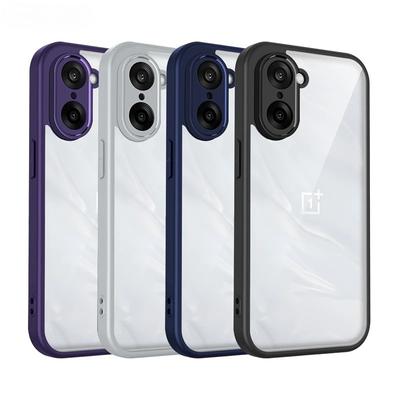 Coque en Silicone Transparent Pour OnePlus One plus Nord CE5 CE4 CE3 CE2 CE 5 4 3 2 Lite Dos en PC Pare-chocs en TPU Housse de Téléphone Antichoc