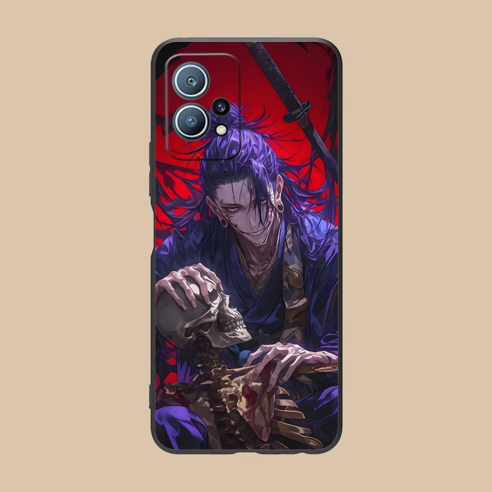 Jujutsu Kaisen Geto Suguru Phone Case for Huawei P60 P50 P40 P30 P20 P10 P9 P8 Pro Lite Plus Colorful Printing Cover Smartphone