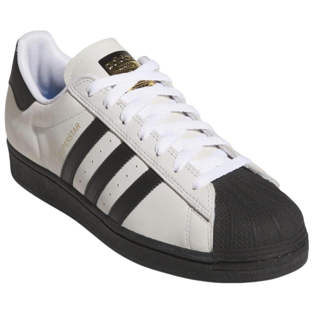 adidas Superstar ADV Crystal White Black Men Sneakers Cream Core-Black Cloud-White JH8138