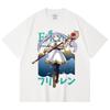 230 Gsm 100% Cotton Frieren V4 Print Unisex Heavy Cotton T Shirt