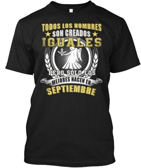 

Birthday Septiembre Of Virgo In Espanol T-Shirt Made in the USA Size S to 5XL 3XL