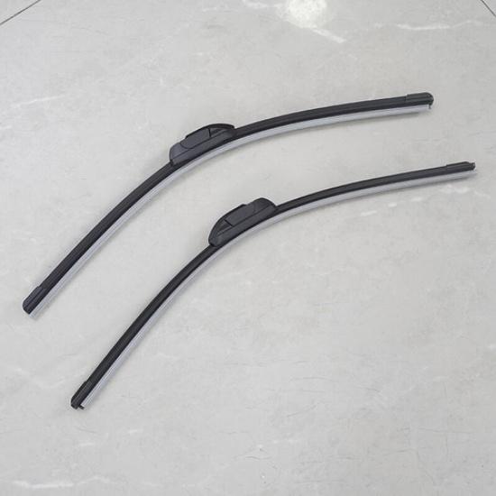 Fit For 2009-2020 Ford F150 F-150 Windshield Wiper Blades J-HOOK Hybrid Silicone