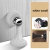 Strong Magnetic Silent Suction Household Bedroom Free-punch Door Suction Anti-collision Door Stop Silicone Floor Suction