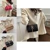 Chic Spring Mini Shoulder Bag Fashionable Crossbody Pu Leather Handbag With Magnetic Closure