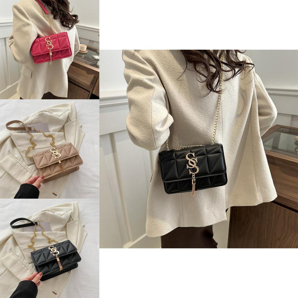 Chic Spring Mini Shoulder Bag Fashionable Crossbody Pu Leather Handbag With Magnetic Closure