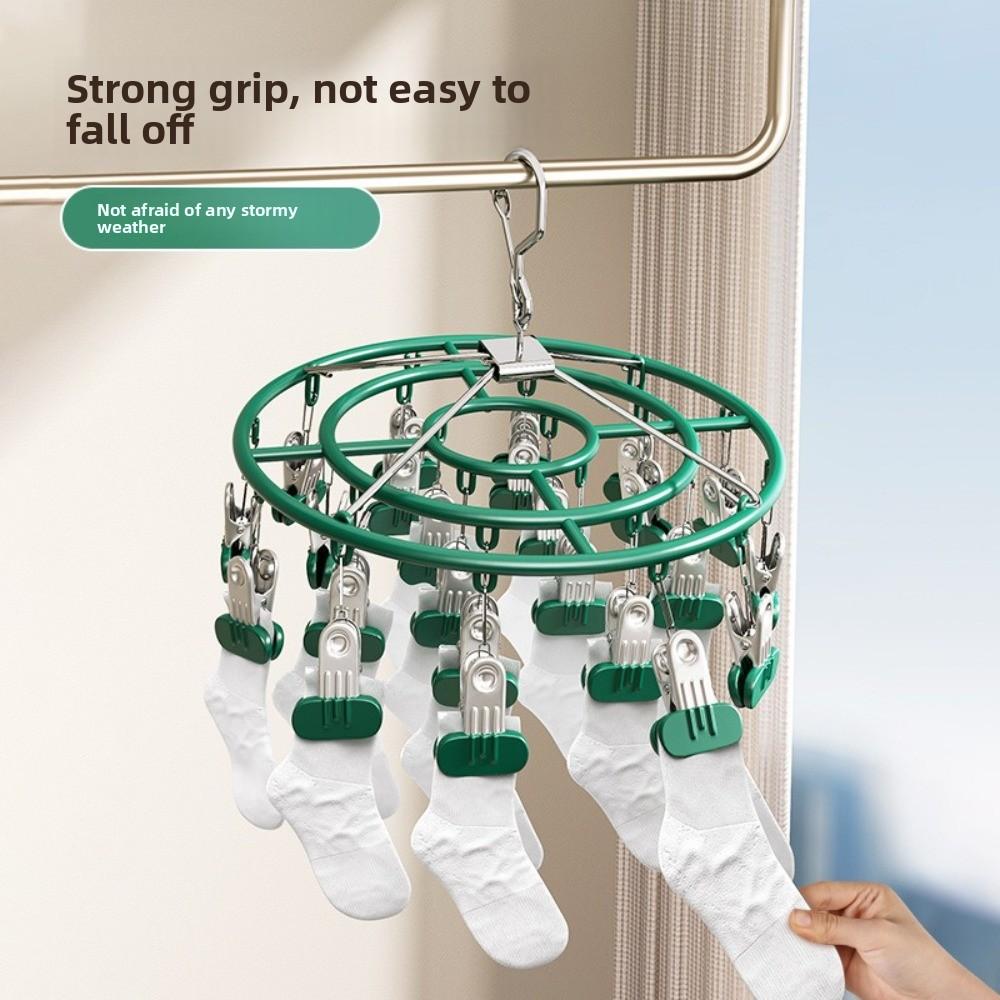 8/18/24 Clips Underwear Socks Holder Rust-Resistant Laundry Clip  Drying Application