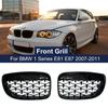 1 pereche de grile pentru bara de protecție față de înaltă calitate, grilă de înlocuire a rinichilor pentru BMW Seria 1 E81 E87 E82 E88 128I 130I 135I selectat 07-11