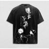 Anime Jujutsu Kaisen Gojo Satoru Geto Suguru Print T-Shirt Herren Damen T-Shirts Baumwollkleidung Retro Gewaschenes T-Shirt Harajuku Top