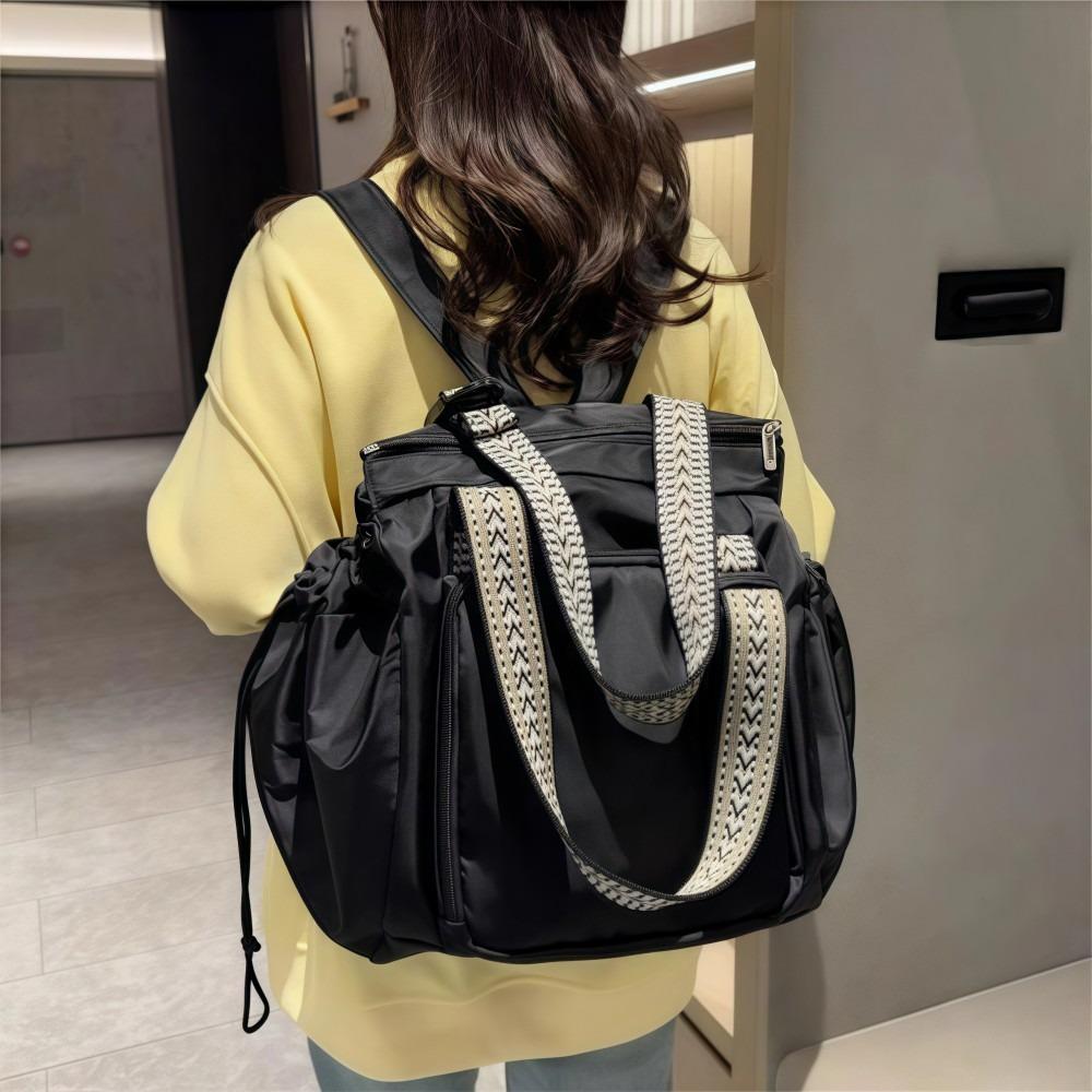 

Multifunctional Travel Storage Bag Cradle Design Lightweight Women S Backpack Large Capacity Oxford Cloth Mommy Bag