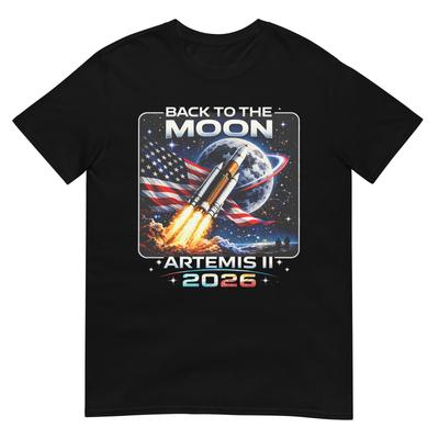 T-shirt Artemis Lancement Retour sur la Lune 2026