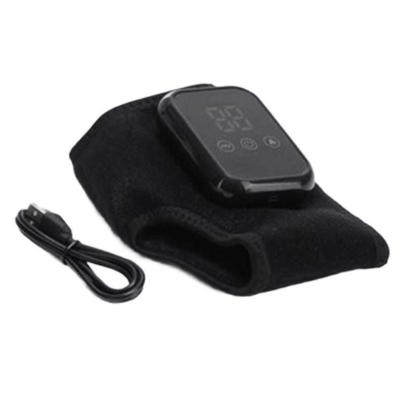A78E-Ankle Massager For Pain Relief Plantar Fasciitis Foot Massager Foot Heating And Vibration Therapy Device