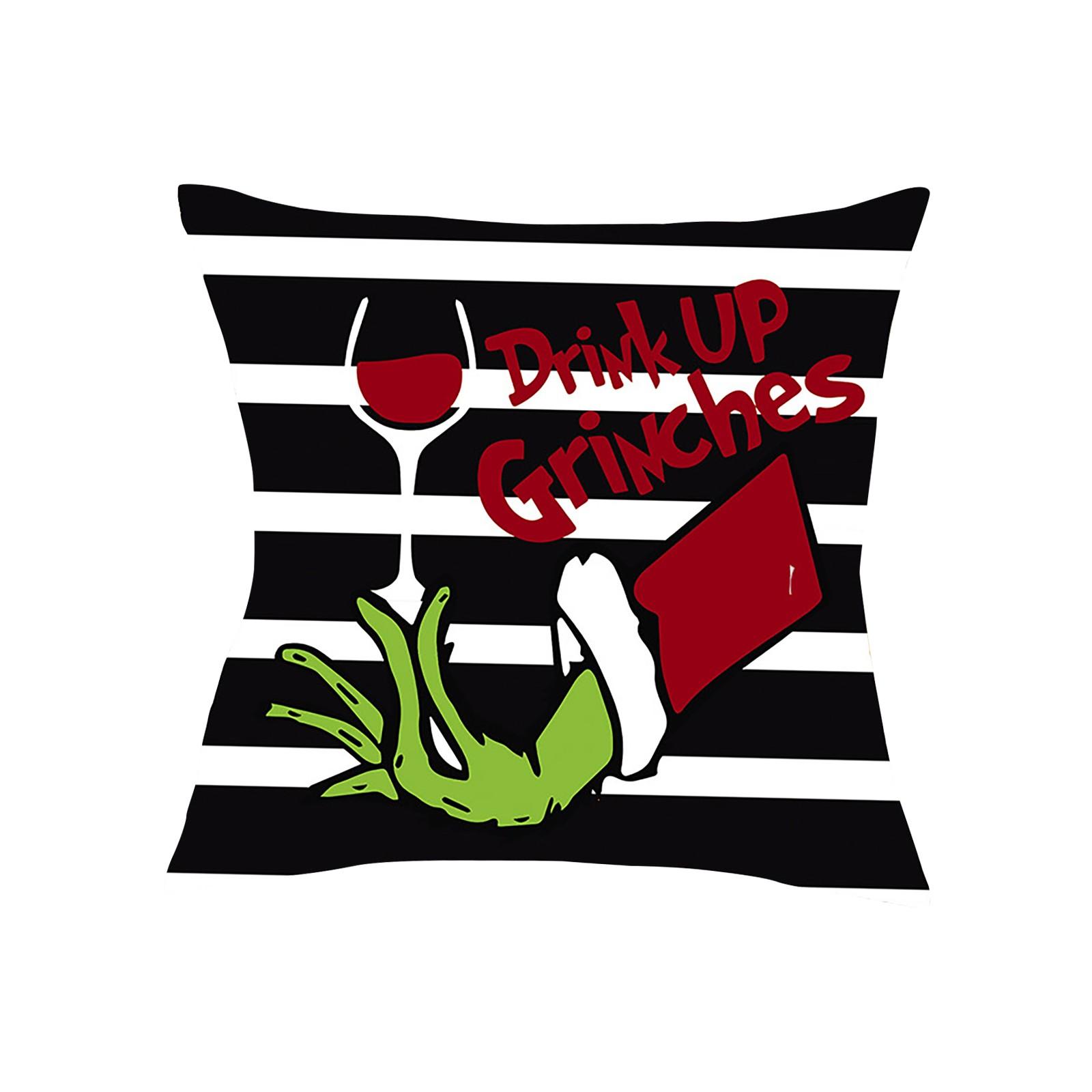 

Чехол на рождественскую подушку для украшения дома, подушка для кровати, дивана, гостиной One Size