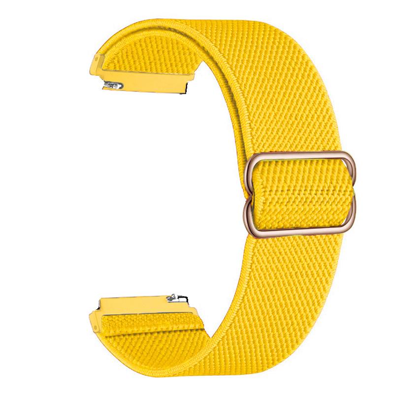Nylon Strap for Samsung Galaxy Watch 7 FE 6 5 4/Gear S3 Adjustable Bracelet for Amazfit Balance 2/Bip 6 5/GTR 4/Active 2 3/GTS 4