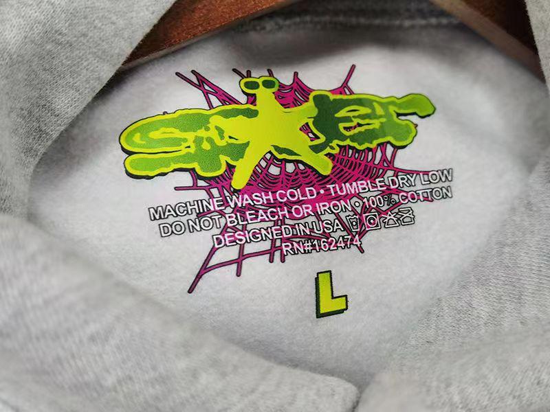 Tuta Trendy Sp5der con Stampa Stella - Unisex Autunno/Inverno