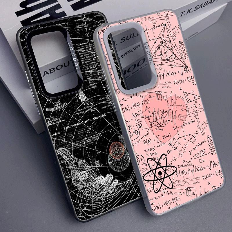 Physics Chemical Mathematics Shockproof Phone Case for Samsung A17 A16 A15 A14 A37 A57 A36 A56 A26 A35 A55 A25 A34 A54 A24 A13 A