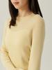 Beiseuseuledeu Linear Crew Neck Top - Yellow